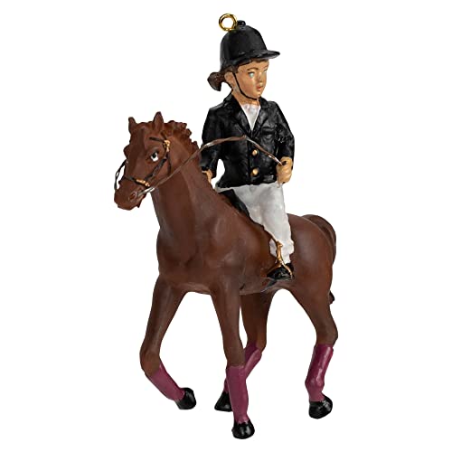 C&F Home Little Girl Rider Ornament Multi #TOP1