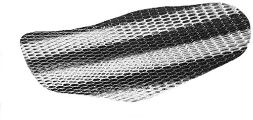 HUUSO Bike Stretchable Net Seat Cover (Black & White) Compatible with TVS Victor New