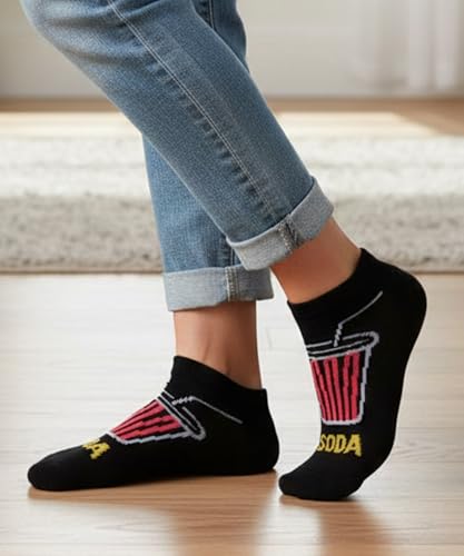 Image of Tipi Toe Women's 20 Pack Colorful Low Cut Socks - Lightweight, Breathable Design for All-Day Comfort Sizes 9-11 /10-13