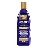 Vital Care Keratin 2-Minute Repair Hair Masque - Gentle Keratin Complex Hair Mask Treatment is Non-Stripping for Daily Use, Hydrating & Repairing - Abyssinian, Avocado & Sunflower Seed Oil