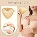 HREQZUT Push up Sticky Bra Pads Inserts, Double Sided Invisible Lift Adhesive Boob Breast Inserts, Women Stick on Bra for Sports Swimsuit, Medium