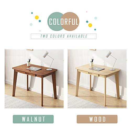 IOTXY Solid Wood Writing Desk - Home Office Laptop Computer Table, Oak by IOTXY - Used condition - Image 7
