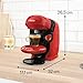 Bosch Tassimo Style friendly Kapselmaschine TAS113E, über 70 Getränke, geeignet für alle Tassen, vollautomatisch, nachhaltig, platzsparend, 1400 W, rot