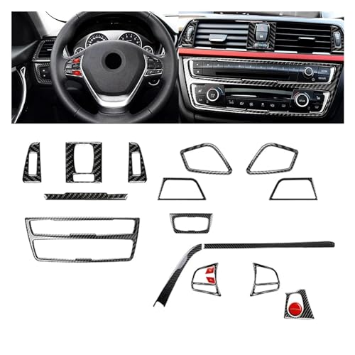 Accessoires autocollants de décoration intérieure de voiture LHD F30 F34