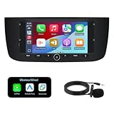 YZKONG Autoradio Linux per Fiat Punto 10-16/Linea 12-15 | Bluetooth/CarPlay/Android Auto Wireless/FM/AM/RDS/USB HiFi 100W