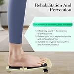 Frgofl Balance Board for Ankle Strengthening & Physical Therapy - Adjustable Single Leg Board for Recovery from Sprains, Plantar Fasciitis | Stability Trainer with Video Guide and Carry Bag - Image 3
