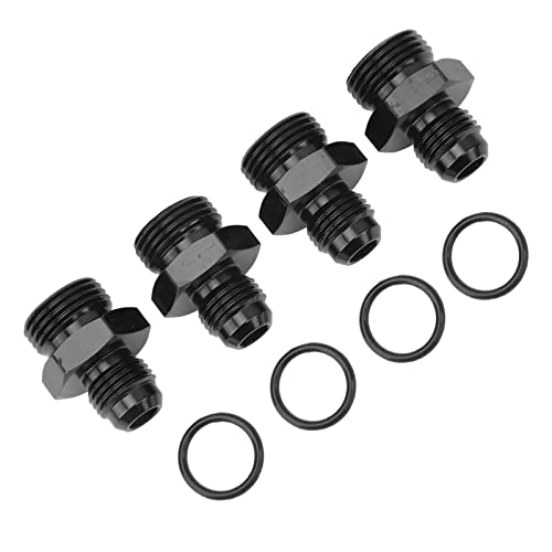 Encaixe ORB Macho, 4 Peças Adaptador de Trilho de Combustível ORB Resistente a Altas Temperaturas e