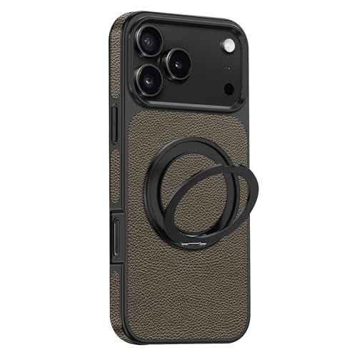 SZLUTLA For -�r�W�l�X�P�[�X iPhone 17 Pro Max/17 Pro/Air/17 �p�A���߉\�ȃ����O���C�`�e�N�X�`���[���U�[�P�[�X �X���� TPU �����ی�J�o�[,�u���E��,17 Pro