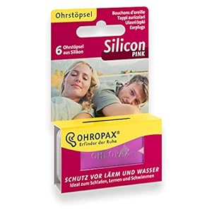 Ohropax Silicon PINK Ohrstöpsel 6 Stück