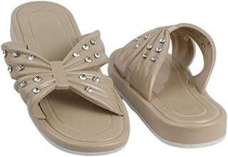 Rubber flat Slipper For Women 1236