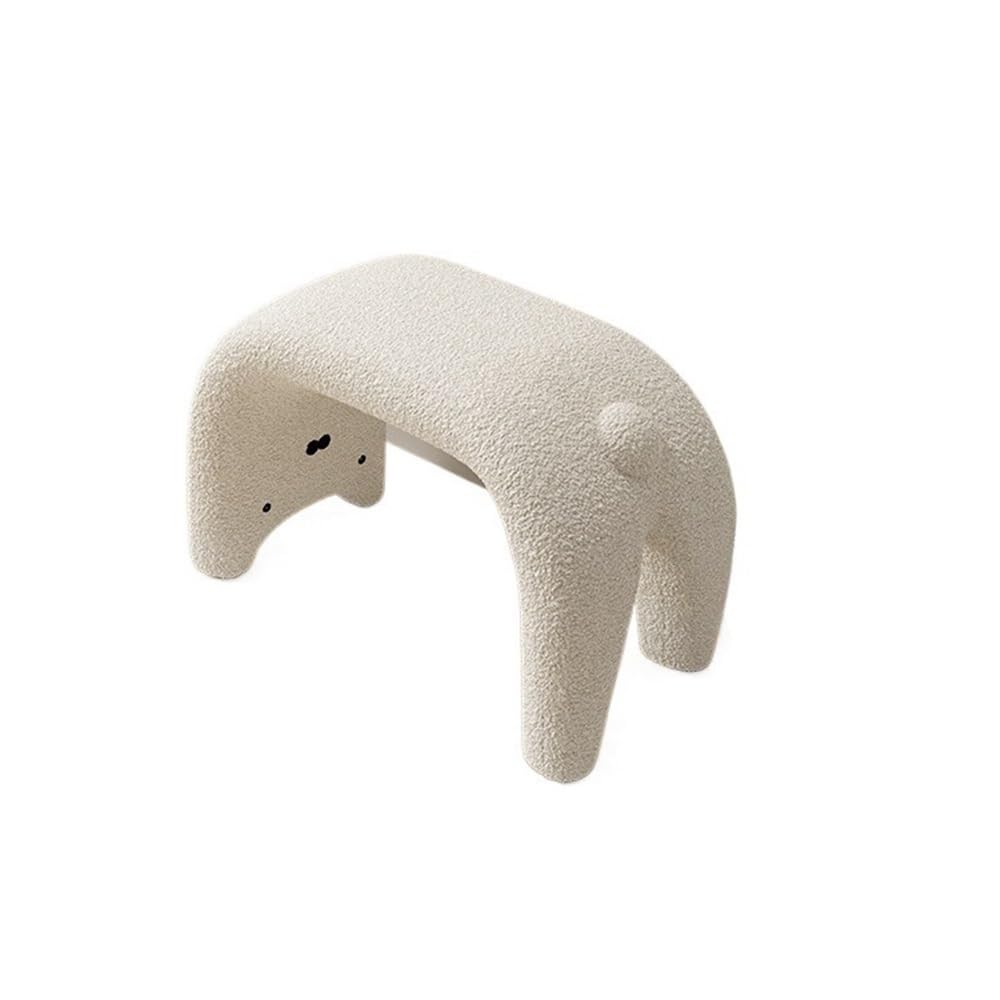 Siège pour chaussures gain de place et petit tabouret de canapé multifonction