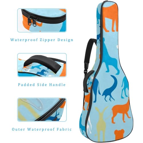 Housse guitare acoustique protection renforcée antichoc et imperméable