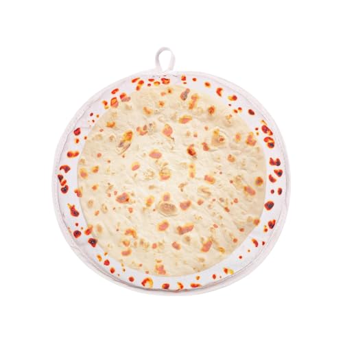 Calentador De Tortillas - 11.81x11.81 Pulgadas, Bolsa Porta Tortillas, | Bolsa De Taco Naan De Larga Duración, Bolssa Calentadora De Alimentos Para Harina De Maíz, Rollo De Pizza, Fiesta En Ca