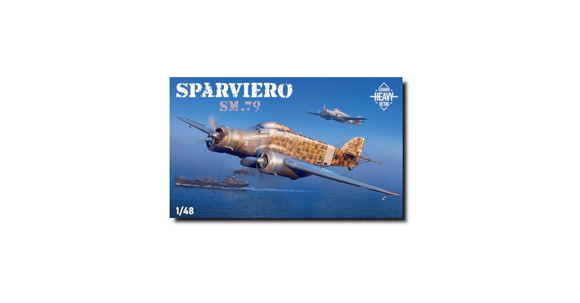 着手有　トランペッター　1/48　S.M.79-Ⅱ　スパルヴィエーロ　おまけ多数 着手有 トランペッター 1/48 S.M.79-Ⅱ スパルヴィエーロ おまけ