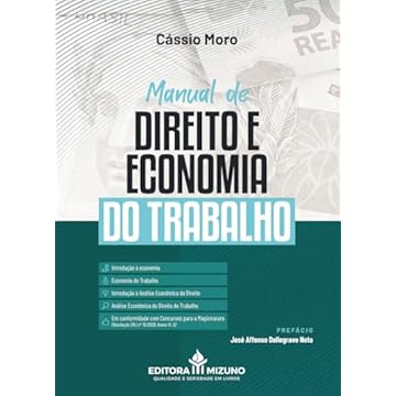 Capa do livro Manual de Direito e Economia do Trabalho