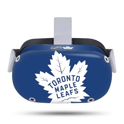 Head Case Designs Officially Licensed NHL Oversized Toronto Maple Leafs Vinyl Sticker Skin Decal Cover Compatible with Meta Quest 2