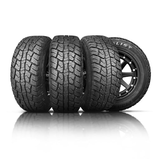 Set of 4 (FOUR) Finalist Terreno A/T 275/65R18 116T SUV All Season All Terrain Tire 275/65/18 (Tire Only) + Road Hazard Warranty Included 275/65/18