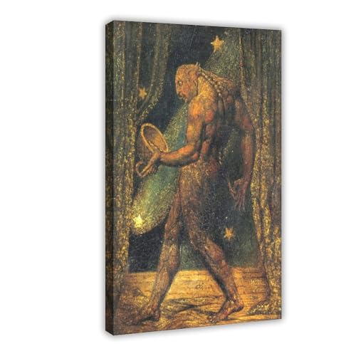 Le fantôme d'une puce William Blake décoration murale salon et bureau