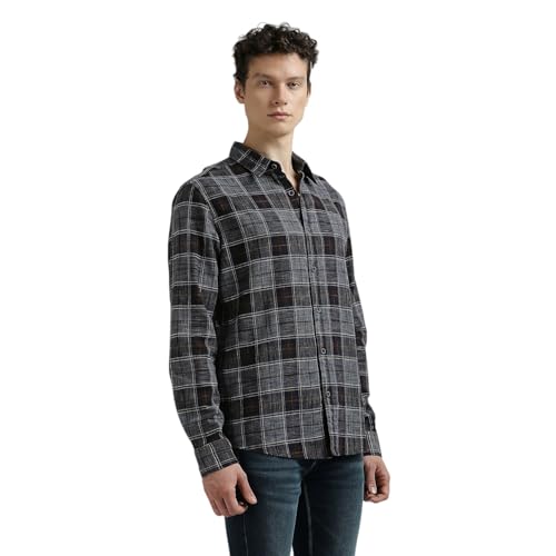 Image of Pepe Jeans Men's Regular Fit Full Sleeve Checkered Cotton Casual Shirt | Check Shirt for Man | Smart & Stylish | Multiple Styles | Mens Casual Shirts