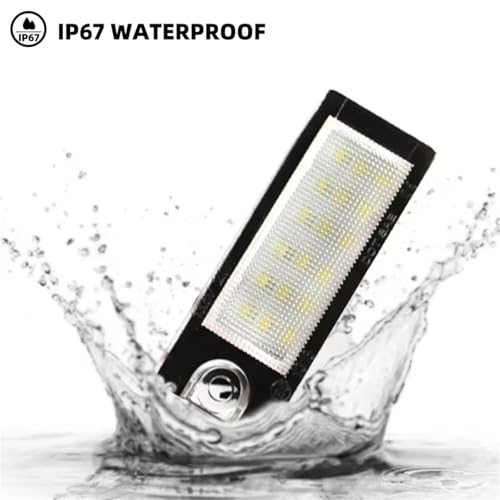 Luz LED matrícula Canbus para Volvo V70 S60 S80 XC70 XC90 pack de 2 unidades 5