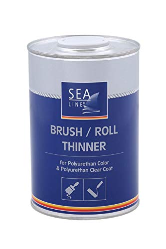 Diluant pour peinture polyuréthane Sea-Line 1L assurant un tendu parfait sans traces