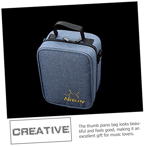 Abaodam 2 Unidades saco kalimba Capa resistente à água para Kalimba Estojo para transporte de Kalimb