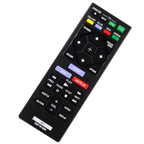 Image of New RMT-B126A Replacement Remote Control fit for Sony Blu-Ray BD Player BDP-BX120 BDP-BX320 BDP-BX520 BDP-BX620 BDP-S1200 BDP-S2200 BDP-S3200 BDP-S5200 BDP-S5200 /D BDP-S6200 BDP-S2100