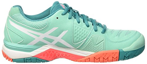 Asics E554Y 3801_Cockatoo/White/Flash Coral