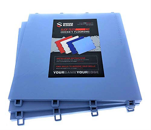 Sweethands Slick Tiles Dryland Hockey Flooring 20 12" by 12" Tiles White