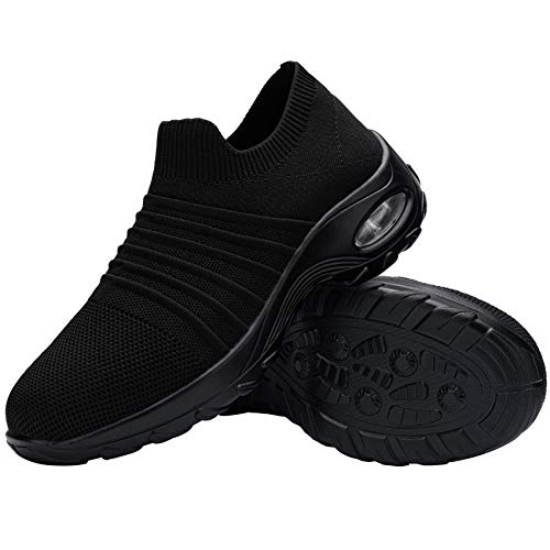 black sneaker work shoes