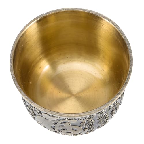 BESPORTBLE Tasse à Vin Alliage Multifonction Légère et Résistante Tasse Domestique pour Boissons Chaudes et Froides pour Whisky Cocktails et Camping