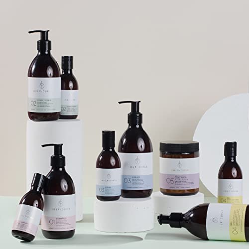 Holy Curls - Curl Conditioner For Curly, Coily And Wavy Hair, Vegan, Sulphate Free, 10.14 Fl Oz, Natural Ingredients #TOP5