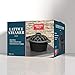 US Stove Company LS-02 Lattice Steamer, Black