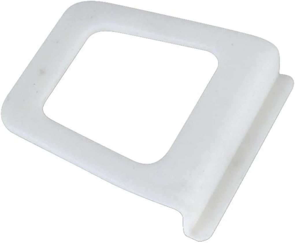 Window Screen Lift Tabs Hollow, Universal, White Plastic (20 Pack) - Pull Tabs