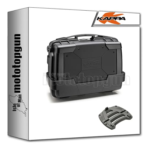 Valise moto Kappa KGR33N avec support pour voyager en Suzuki GSF 600 Bandit 1996 à 1999