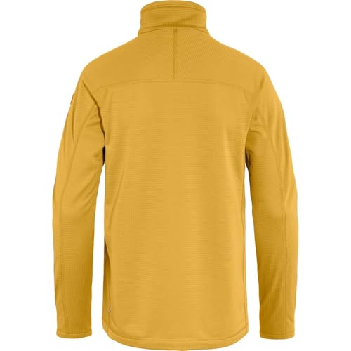 Image of Fjallraven Abisko Lite Men's Half Zip Fleece - Breathable, Comfortable, Lightweight Fleece Warmth - Hiking, Trekking
