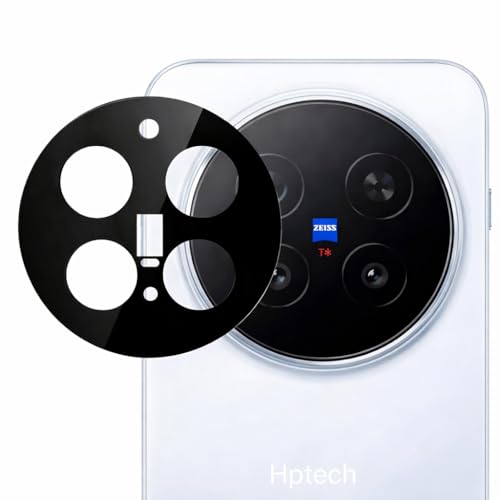 Image of HPTech Back Camera Lens Protector for Vivo X300 (1 Pack) | 9H Tempered Camera Glass Guard | Ultra Clear HD | Anti-Scratch | Bubble Free | Easy Installation | Full Coverage Camera Lens Protection