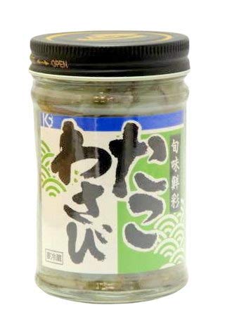 味の海翁堂のたこわさび(瓶130g)