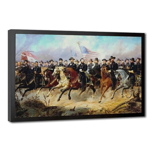 Tableau General Grant sur toile pour habiller un petit mur de bureau