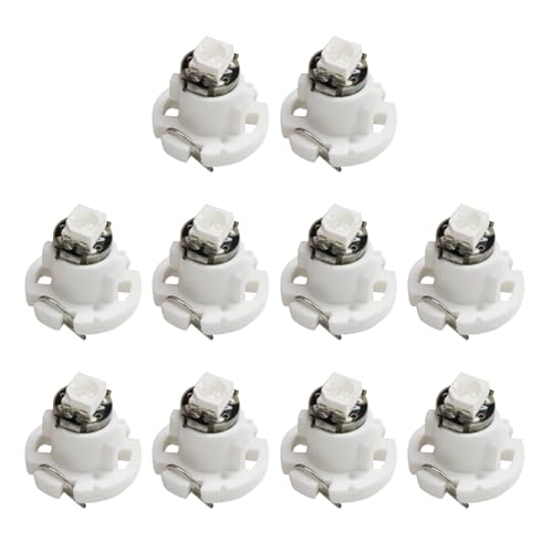 Modengzhe 10 PCS T4.2 Bombillas LED para Tablero, Verde miniatura 1