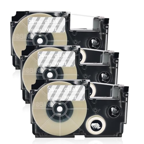 Flowerty �݊��l�[�������h �e�[�v 24mm ���� XR-24AX �����n������ 3�Z�b�g �l�[�������h ���x�����C�^�[ �e�[�v ����8m �J�V�I �e�[�v�J�[�g���b�W