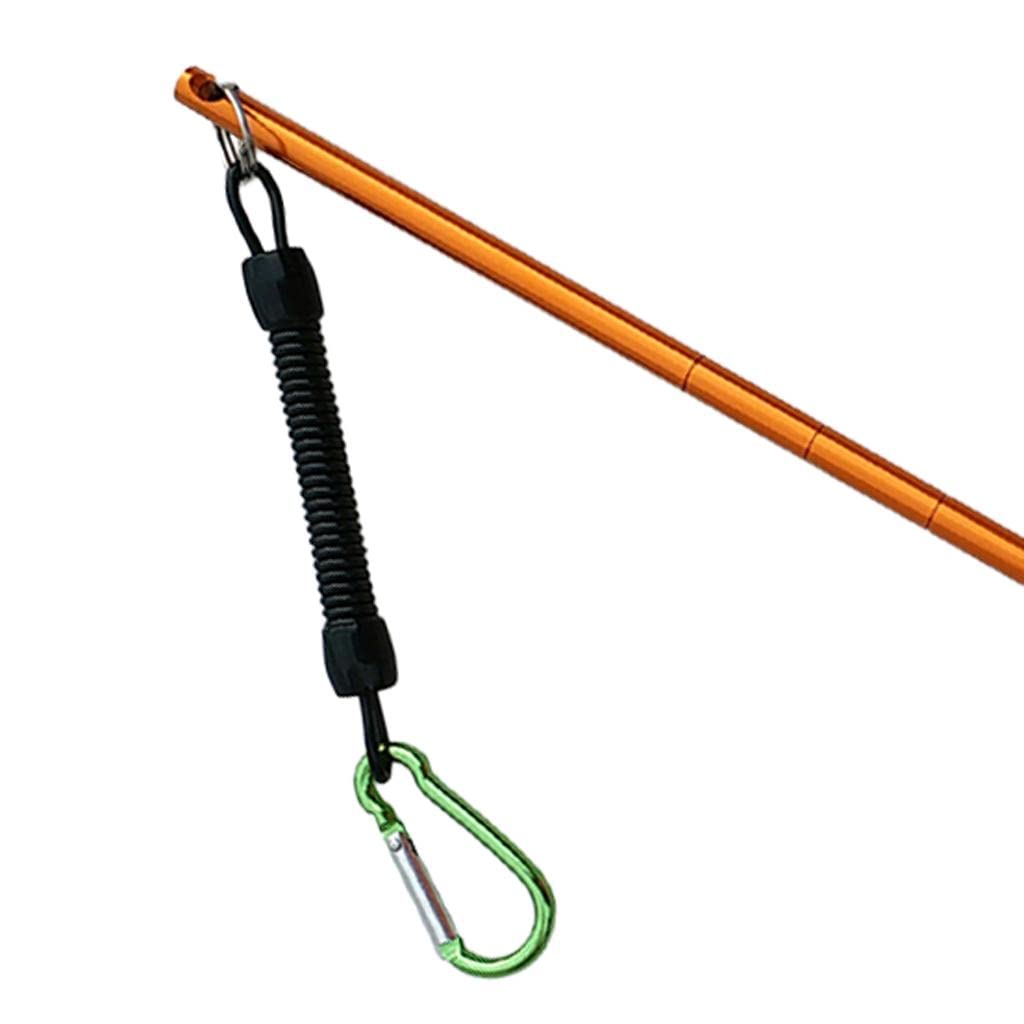 Baoblaze Aluminium Riffstab Diving Pointer Stick Taucher Zeigestab zum Tauchen Schnorcheln Schwimmen, Tauchstock, Tauchzeigerstock, Trageband aus Edelstahl zur Anzeige