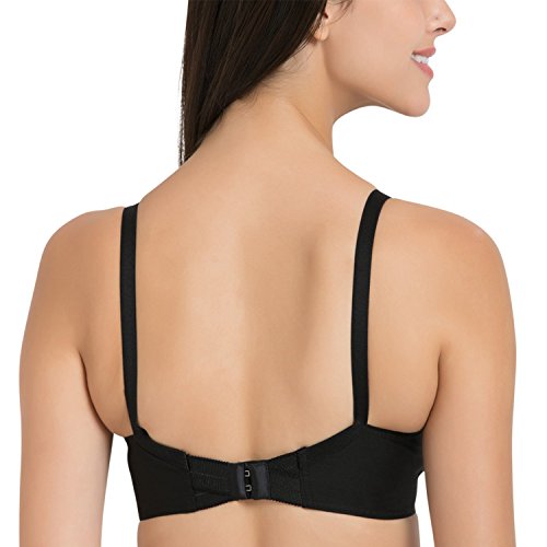 Image of SOUMINIE - U Shaped Back - 100% Cotton Full Figure Bra - Minimizer - Non Padded - Full Coverage Wirefree Seamed Bra