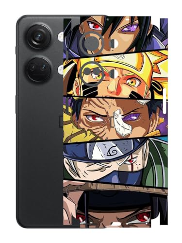 Image of AtOdds - Compatible for ONEPLUS NORD 3 (5G) Mobile Back Skin Sticker - Lamination - Film Wrap (Coverage - Back+Camera+Sides) (Design - Anime 38)