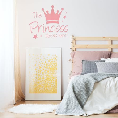 Vinilos decorativos corona para dormitorio y cuarto de niños miniatura 5