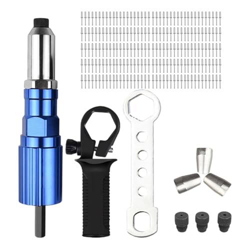 Adaptateur rivet pour perceuse électrique pour fixation rapide - 6