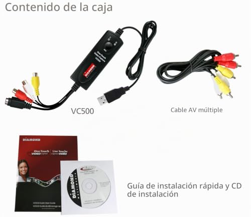 Capturadora de vídeo Diamond VC500 para revivir cintas VHS familiares en el PC 6