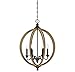 Savoy House 7-9216-6-32 6 Light Pendant - Industrialstyle with Rustic and Farmhouse Inspirations - 30 inches Tall by 22 inches Wide, Artisan Rust Finish
