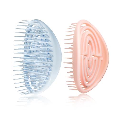 Sanas Shampoo Brush For Scalp (2Pcs) Head Massager For Scalp Massage Silicone Hair Scrubber For Scalp Massager Brush Deep Cleansing Hair Massager For Hair Growth (2Pcs)(Unisex Color Combo Blue & Pink) Sanas Shampoo Brush For Scalp (2Pcs) Head Massager For Scalp Massage Silicone Hair Scrubber For Scalp Massager Brush Deep Cleansing Hair Massager For Hair Growth (2Pcs)(Unisex Color Combo Blue & Pink)