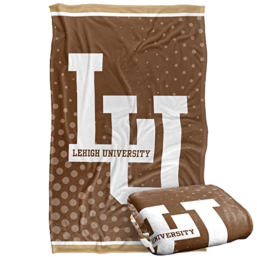 Lehigh University Blanket, 36"x58" Logo Dots, Silky Touch Super Soft Throw Blanket